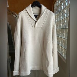 Banana Republic Beige Italian Merino Wool Sweater